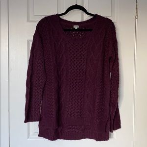 Knit sweater